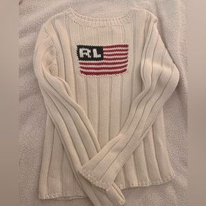 Ralph Lauren Polo Jeans Cable Knit Sweater